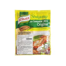 Knorr Sinigang Sampalok Mix Original 크노르 시니강 삼팔록 믹스 오리지날, 44g, 1개