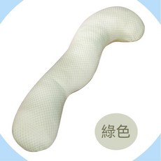夏季涼感冰絲抱枕 女生夾腿睡覺孕婦成人可拆洗床上側睡長條靠墊, 綠色