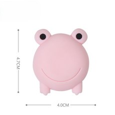 문 충돌방지 안전패드 실리콘패드 접착식 소음 방지 문쾅 문콕, 4개, 분홍개구리
