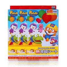 해호 뽀로로 열냉각시트 (일제) 6매입, 3개, 6개입