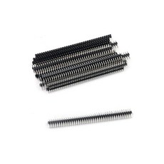 [ 932669 ] 다즈지 더블 스트레이트 로우 핀 헤더 스트립 40핀 2.0mm 피치 커넥터 키트 PCB, 2x40P 2.0mm 스트레이트 20개