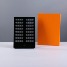 StarGlow-LED 페이스 마스크 고주파 미세전류 피부관리기 안티에이징 홈케어 뷰티디바이스, 오렌지, D2