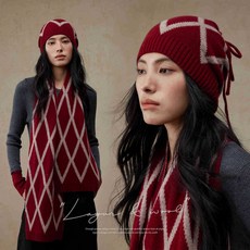 Lagur 錢袋子 美利奴羊毛圍巾 2026新款針織披肩女冬