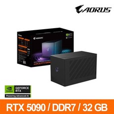技嘉 AORUS RTX 5090 AI BOX 顯卡外接盒 GV-N5090IXEB-32G, 1個, 專案-勿下