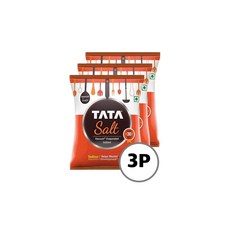 TATA SALT INDIAN SALT 타타솔트, 1kg, 3개