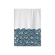 Noren 일본식 도어 커튼 심플 라인 옐로우 블랙 라운드 Shanshui 룸 하프 파티션 주방 아웃 짧은, 08 2508494631, 09 70x120cm