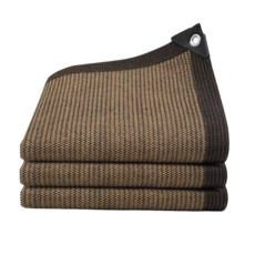 아웃도어 캠핑 햇빛차광막 튼튼한 UV 햇빛 차광막 옥상햇빛차광막, 갈색