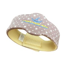 【KIDS PARK】嬰兒護頭圈 防撞學步帽 防止磕頭 多款可選, 雪花灰, 1個