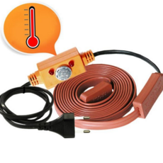 수도 동파 방지 열선 수도관 센서형 겨울철 동파 방지 열선 계량기 파이프 자동 저수조 수전 온수 보온