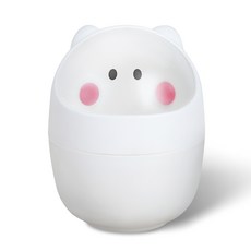 파스텔라 몽이 미니 휴지통 책상용 쓰레기통 PWB-501M, 단품
