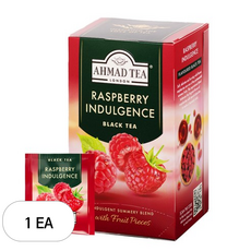 아마드티 라즈베리 인델젼스 블랙티, 2g, 20개입, 1개