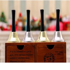 콩군하우스 클래식 핸드벨 특수학급교구, 65mm 은색