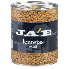 JAE 자에 엑스트라 쿡 그린 렌틸콩, 4개, 500g