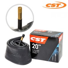 CST 20X2.2-2.5 전기자전거 튜브 슈레더밸브 48MM 롱밸브, 1개