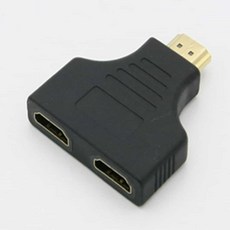 회의용분배기 일체형분배기 HDMI 2대1 Y자형 숏타입 게임화면분할 교육용