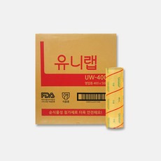 업소용 유니랩 400mm 박스 6롤 랩포장 랩핑 40cm 업소용랩 정육점 마트 고기와함께, 6개