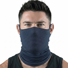 타이트엔드 양방향 스포츠 마스크 롱타입, 2개, 네이비