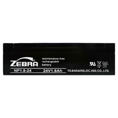 ZEBRA NP1.8-24 鉛酸電池 24V 1.8Ah, 1個, 1