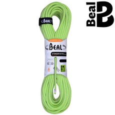 Beal Stinger III 9.4MM 動力繩 Unicore Dry Cover 綠色60M, 1個