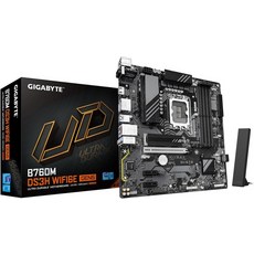 기가바이트 B760 DS3H WIFI6E GEN5 인텔 LGA 1700 ATX 마더보드 코어 14세대13세대12세대 DDR5 6+2+1 전원 단계 2배 .2 PCIe 5.0
