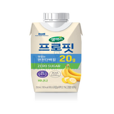 셀렉스 프로핏 완전단백질 드링크믹스 RTD 바나나, 250ml, 1개