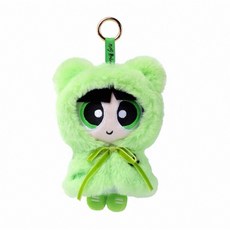 卡通人物造型玩偶吊飾 可愛毛絨鑰匙圈 多款造型 療癒小物, 斗篷毛毛, 1個