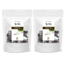 보이차 50티백 숲으로허브 삼각티백, 50개입, 2개, 1g