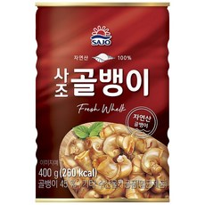 사조 자연산 골뱅이 400G, 1개