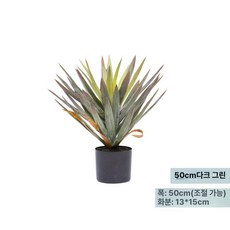 중형 인조 선인장 조화 실내 조경 화분 플랜테리어 인테리어, 1개, AJ. 봉황꼬리 칠리아 50cm