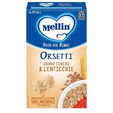 멜린 라 파스타 데이 빔비 오르세티 280g 5팩 Mellin La Pasta dei Bimbi 100% Natural ORSETTI, -