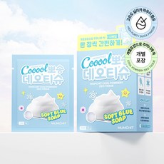 쿨뽀송데오티슈 소프트블루솝10매 2개