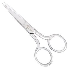 Gingher 超尖銳合金鋼專業刺繡剪105mm，義大利製縫紉剪刀，手工藝剪紙雕剪，十字繡必備, 1個