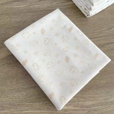 DFMEI 母嬰用品 彩棉嬰兒隔尿墊 可水洗尿布墊 寶寶防水牀單 牀墊, 1個, 衣之戀