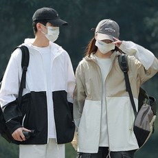 간절기 자켓 골프 바람막이 에어로 등산 컬러블럭 경량 데일리 여름 가을 남녀공용 캠핑 집업