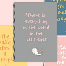 원링 학교 스프링노트 학생노트 필기노트 공책, 단품