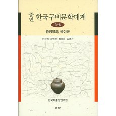 增訂版韓國口傳文學大系 3-6： 忠清北道陰城郡, 李昌植,崔明煥,張浩淳,金永善 共編, 亦樂