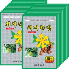 한눈알 치자 한방 패드, 20개, 25매입