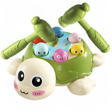 귀여운 거북이 두더지 잡기 망치놀이 게임, 1개, 그린