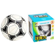 裕鑫 籃球魔方 足球魔方 二階概念方塊 異形 運動 創意 益智玩具, 多色, 1個