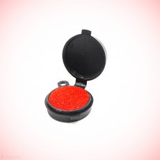 외근 휴대용 부동산 인주 미니 스탬프 패드케이스