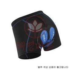 자전거 쿠션 팬츠 L 블루