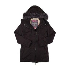 Superdry 極度乾燥 Tall Parka 進階防風 超細纖維 加厚毛絨保暖, 黑,M, 1個