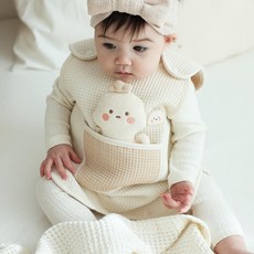 마롤로뜨 아기 딸랑이 애착인형 뱀띠 꼬물이 출산선물, 아이보리_꼬물이 딸랑이, 1개