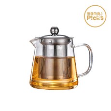 마마픽스 차주전자 티메이커 내열유리 티포트, 티포트-450ml, 1개