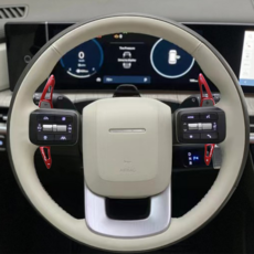 지시그니처 싼타페 2023~현재 패들쉬프트 연장킷, 1세트, 레드