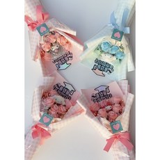 2시당일출고)산리오 비타젤리 졸업식 토퍼 비누 꽃다발, 핑크(마이멜로디)