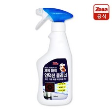 제타 인덕션 클리너 350ml 주방 청소세정제 상큼한 레몬향 / 기름때 찌든때 얼룩, 1개