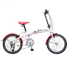 KITTY & LINE 20吋9速鋁合金折疊自行車 KL-209, 1個