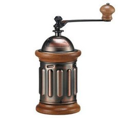 Kalita 圓銅磨豆機 郵筒造型手搖磨豆機 - 復古咖啡研磨首選，體驗手作樂趣, 銅色, 1個, 24ml