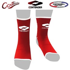 컨텐더 발목보호대 CLP-756 격투 복싱 태권도 훈련 단련 수련, 빨강, 2개